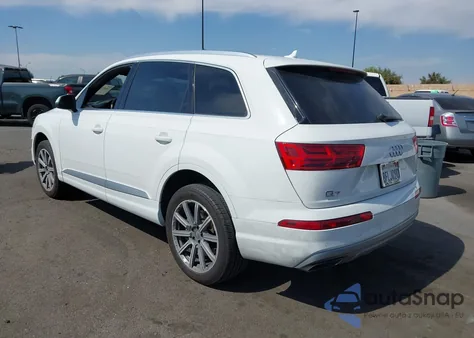 2018 Audi Q7 2.0T Premium z USA, uszkodzony, nr VIN WA1LHAF73JD042148